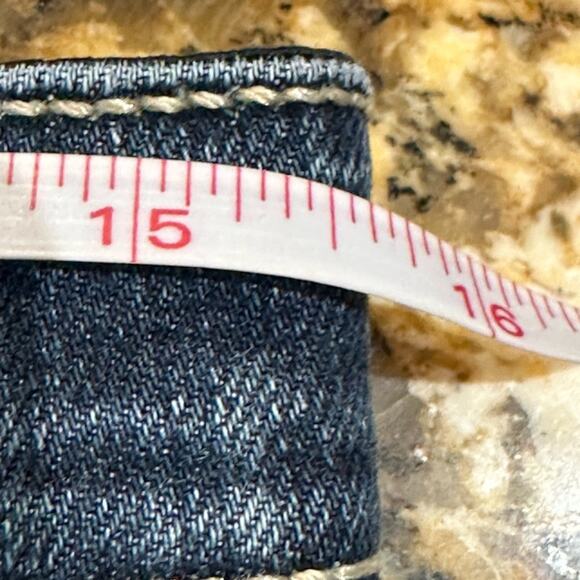 Wrangler Women's Size -7/8  31 x 31.5 Western Bootcut Jeans with W Pockets - Picture 5 of 6